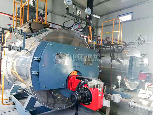 WNS 1 ton diesel steam boiler