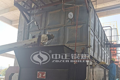 rice husk fired biomass boiler