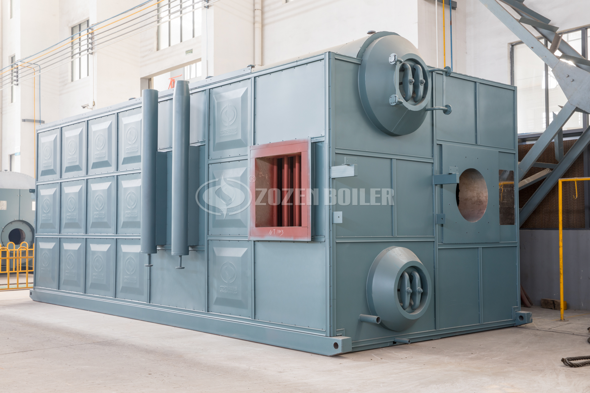 Oil Gas Fired Horizontal Hot Water Industrial Boiler