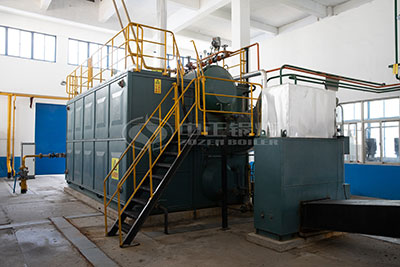 gas-fired steam boiler