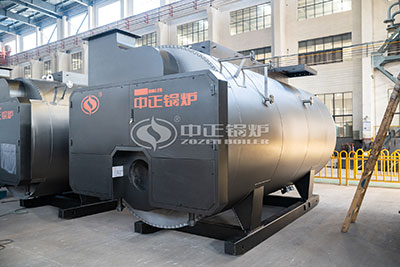 3 pass horizontal gas oil boiler