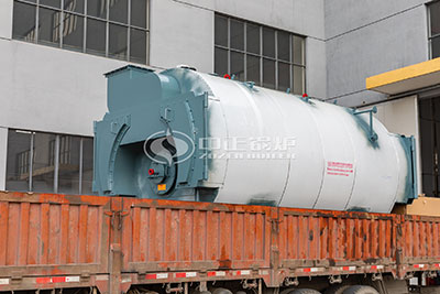 4 ton wns gas-fired steam boiler