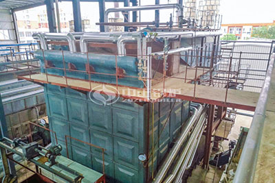 25tph SZL Coal Steam Boiler in Vietnam Textile Mill