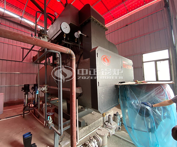 3000kg fire tube diesel fired boiler
