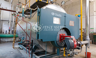 6t oil boiler in textile industry