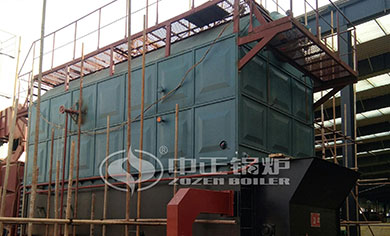 SZL wood fired boiler