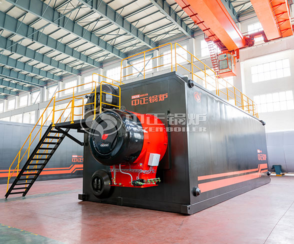 horizontal light oil fired boiler