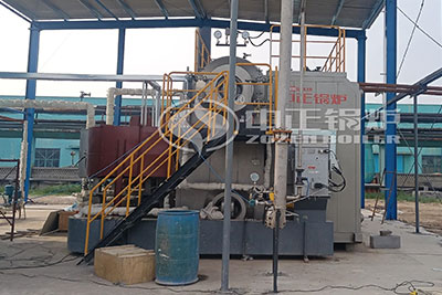 automatic oil gas fired boiler