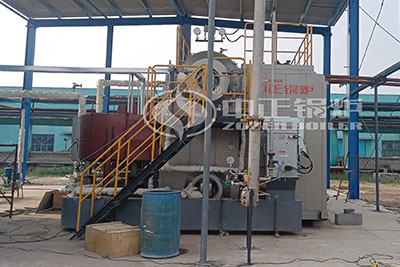 automatic oil gas fired boiler