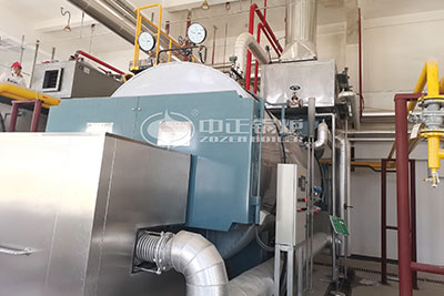 steam boiler with natural gas site