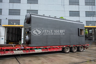 industrial gas fired steam boiler