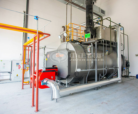 10 tons gas boiler used in chemical plant
