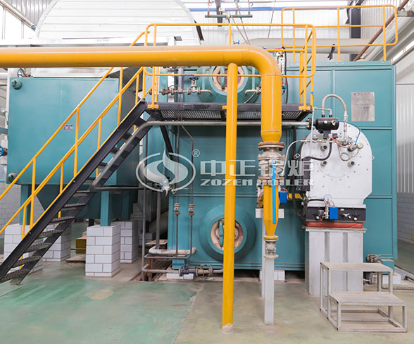 15 ton szs gas oil fired steam boiler