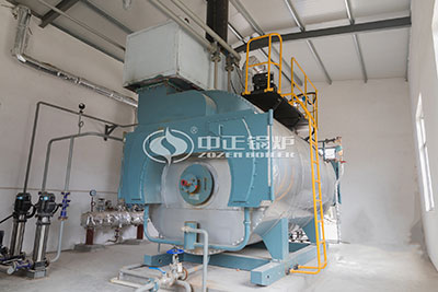 4 Tons Gas Steam Boiler for Building Materials Factory