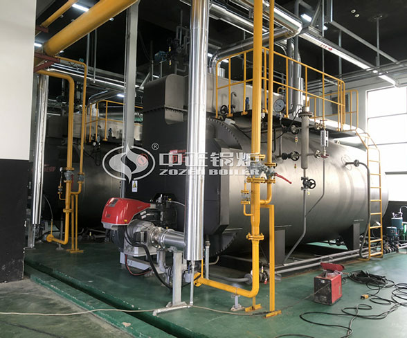 10 ton fire tube boiler used in textile mill