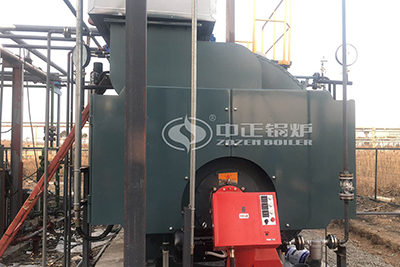 4 ton gas fired steam boiler