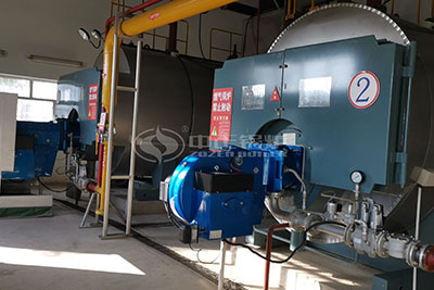 gas fired hot water boiler