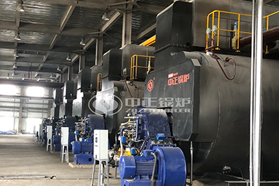 1 MW Heavy Oil Hot Water Boiler for Gypsum Boards Factory