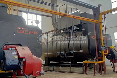 High Capacity Gas Fired Boiler in Russia