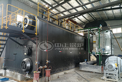 High Capacity 30 Ton Gas Boiler in Peru