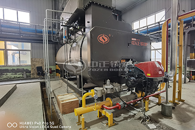 industrial gas fired steam boiler