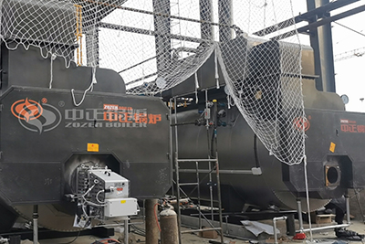 Steam Boiler 2 Tons Per Hour Used in Food Plant