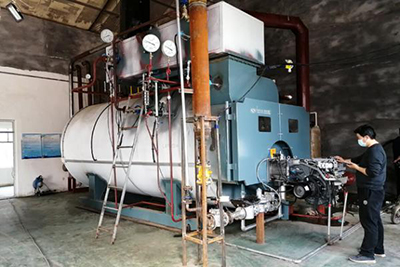 9000 kg/h Gas Boiler in Sugar Factory