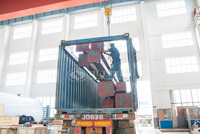 15 Ton Palm Shell Fired Boiler for Palm Oil Making