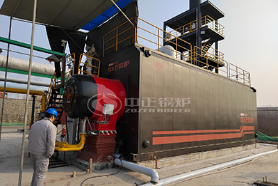 New Gas-fired Steam Boiler with 24 Tons Steam Per Hour