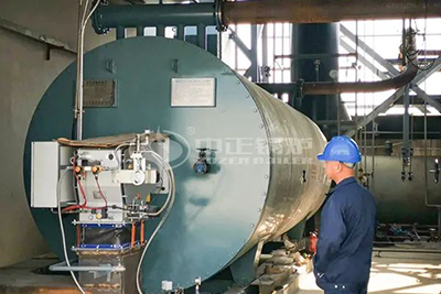 thermal oil boiler commissioning site