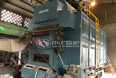 4000kg biomass pellet steam boiler