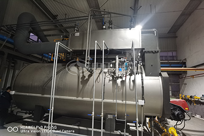 6tph light oil steam boiler