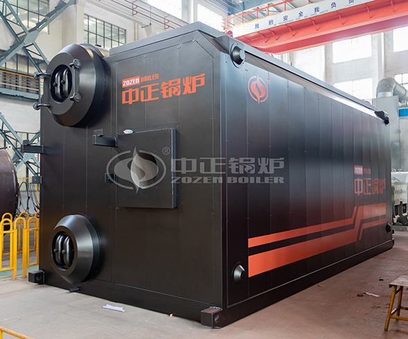 oil gas fired water tube boiler