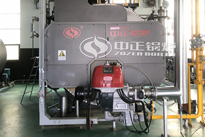 2000kg gas fired steam boiler
