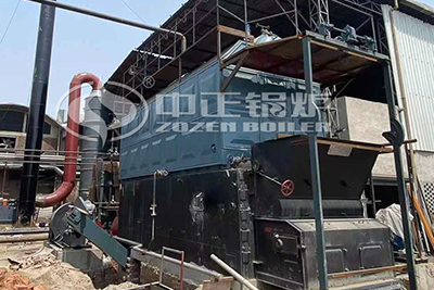 10tons biomass fired steam boiler