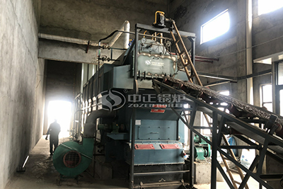 4 tph 12.5 bar biomass fired boiler