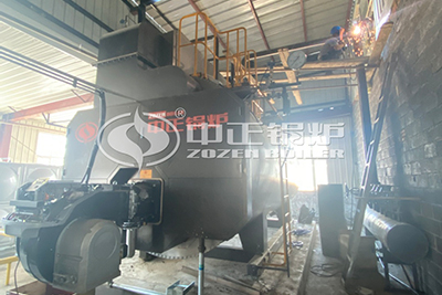5000kg gas fired steam boiler