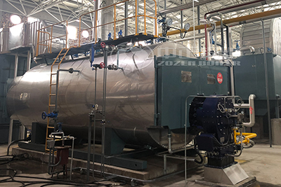 condensing oil gas fire tube boiler