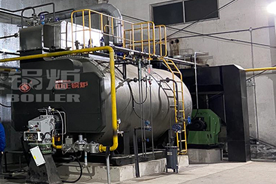 fire tube steam boiler with natural gas