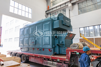 industrial biomass fire water tube boiler