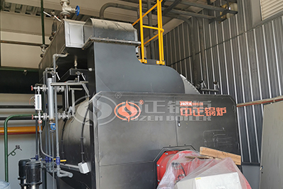 2 tph natural gas fire tube boiler