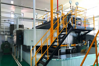 SZS series gas fired steam boiler