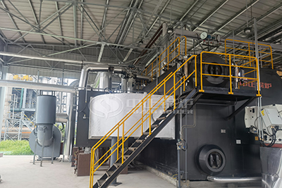 gas fired water tube boiler