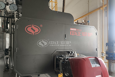 industrial gas fired steam boiler