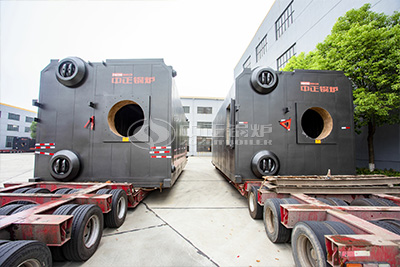 40 tons gas fired steam boiler