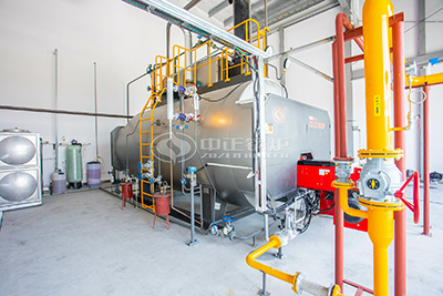 industrial gas fired condensing boiler