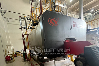 oil gas fired packaged boiler