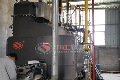 4 tph gas diesel fire tube steam boiler