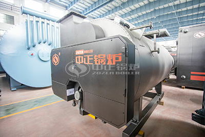 industrial gas fire tube steam boiler