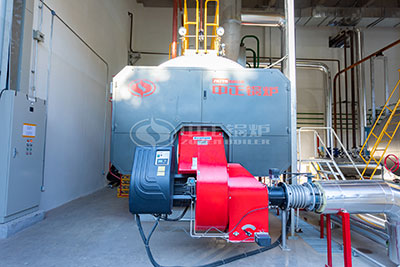 3 ton gas steam boiler in building materials industry